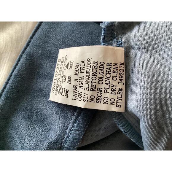 Available by Angela Lace Top‎ Blue Wide Leg Jumpsuit L • Elegant Party Outfit - Picture 13 of 13